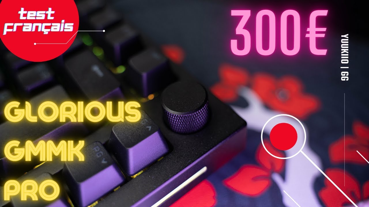 Yukio_Clyks's tweet card. Test [FR] - Glorious GMMK Pro le meilleur custom AZERTY !? (le seul...