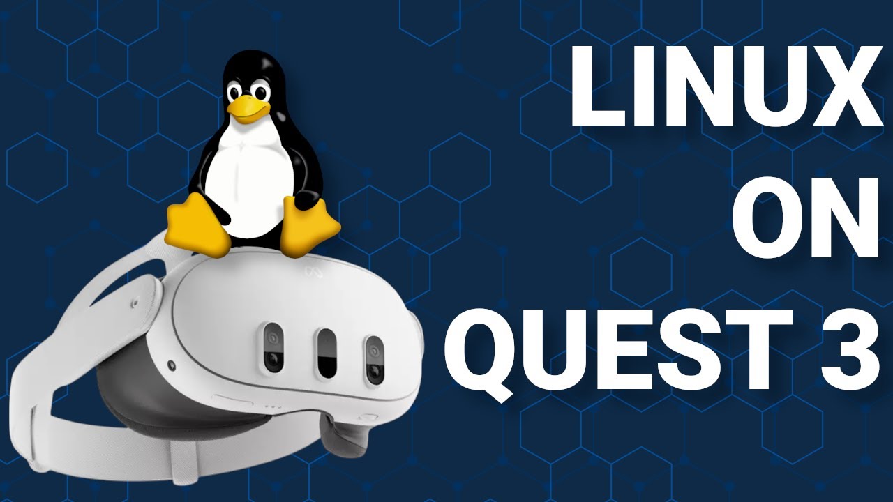 devwithzachary's tweet card. Ubuntu Desktop on Meta Quest 3! 🤯 Full Linux OS in VR (Andronix &...