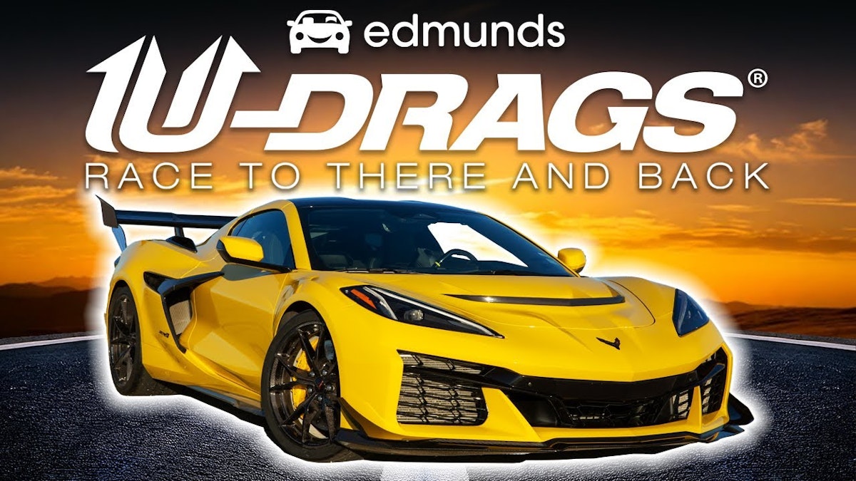 bbeaubs's tweet card. Welcome back to Edmunds U-Drags, our series of down and back drag races that incorporate a standing quarter mile, handling, and a rolling start all in one ra...