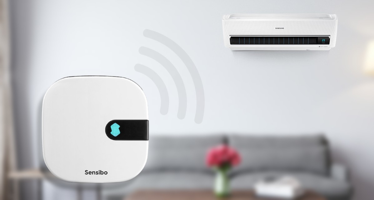 smartbyteblog's tweet card. סנסיבו Sensibo Air הוא הדור השלישי לשלט המזגן הכי חכם בשוק והפעם עם חיישן תנועה. אפליקציה מתקדמת שמלאה באפשרויות שליטה ותג מחיר שלא ישאיר אתכם אדישים. האם הדור החדש שווה את השדרוג?