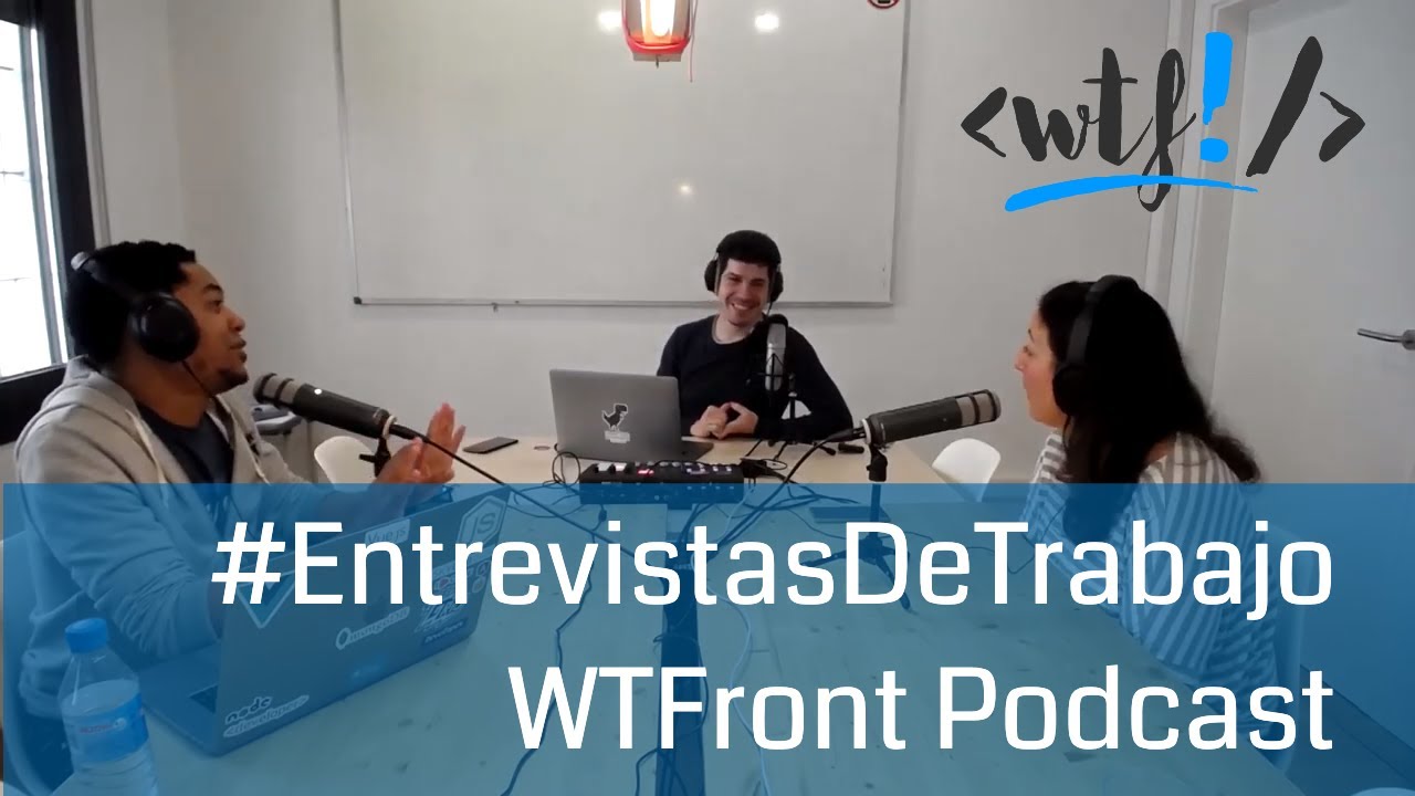 midudev's tweet card. Entrevistas de trabajo - WTFront! Podcast 🎧