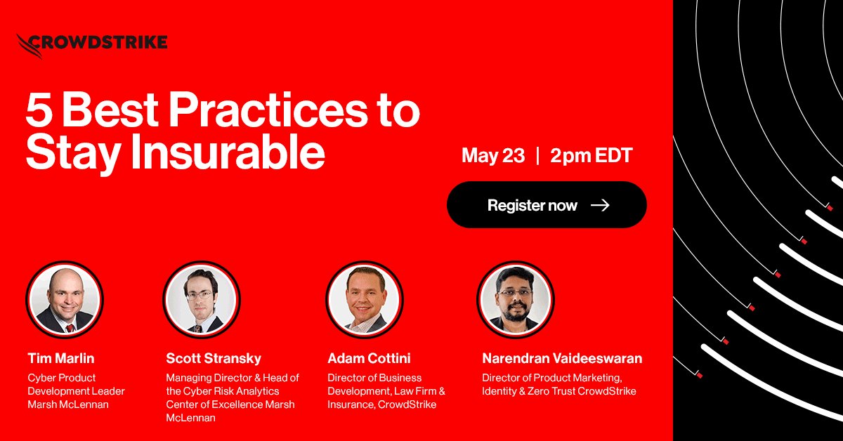 Mattsmith10a's tweet card. Cyber insurance is clearly important for the enterprise. What controls are best practice to mitigate your risk and how do you know that your insurance provider will step up, should the worst happen?...