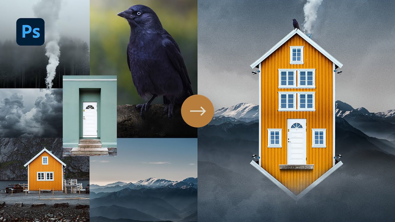 joecavazos's tweet card. Fixer Upper | Photoshop Speed Art