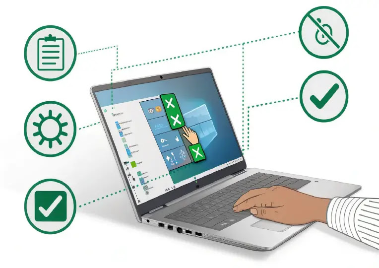 LoveFreeware's tweet card. Πατάς “Τερματισμό” αλλά ο υπολογιστής μένει ανοιχτός; Δες πώς να το διορθώσεις! Πατάς "Τερματισμό...