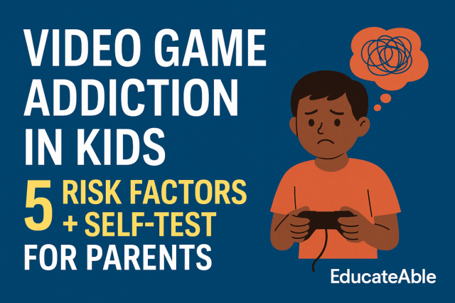 EducateAble's tweet card. Is your child’s gaming a hobby—or a habit? Let’s be honest: screens are here to stay. Gaming can be creative, social, and stimulating. But when does it cross the line from fun to fixation? I’ve see…
