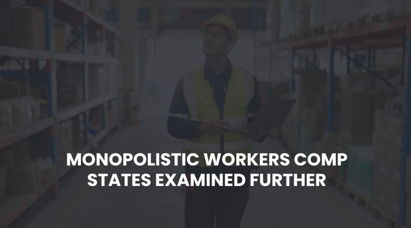 WorkCompGuru's tweet card. Monopolistic Workers Comp there are still six states have monopolistic state funds are North Dakota, Ohio, Washington, West Virginia, and Wyoming.