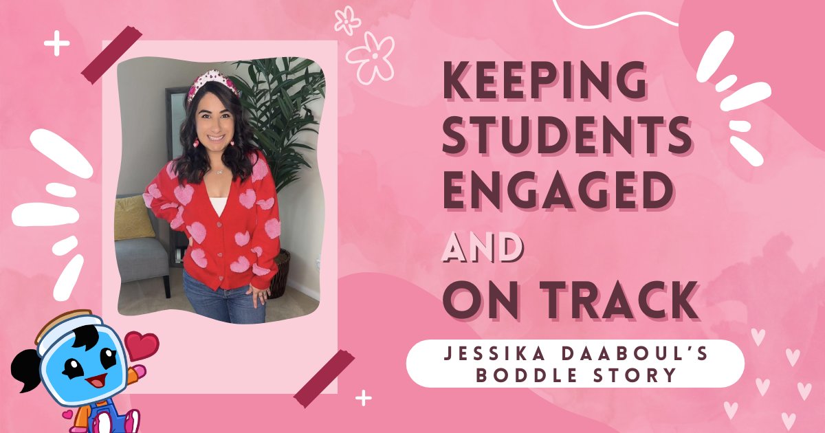 BoddleLearning's tweet card. See how 2nd-grade teacher Jessika Daaboul uses Boddle to spark student engagement and make up for missed learning time. Learn how this fun, standards-aligned platform keeps her class motivated and on...
