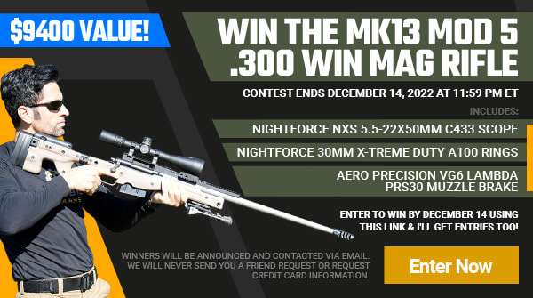 DavidMJ53417056's tweet card. Win The MK13 Mod 5 .300 Win Mag Rifle