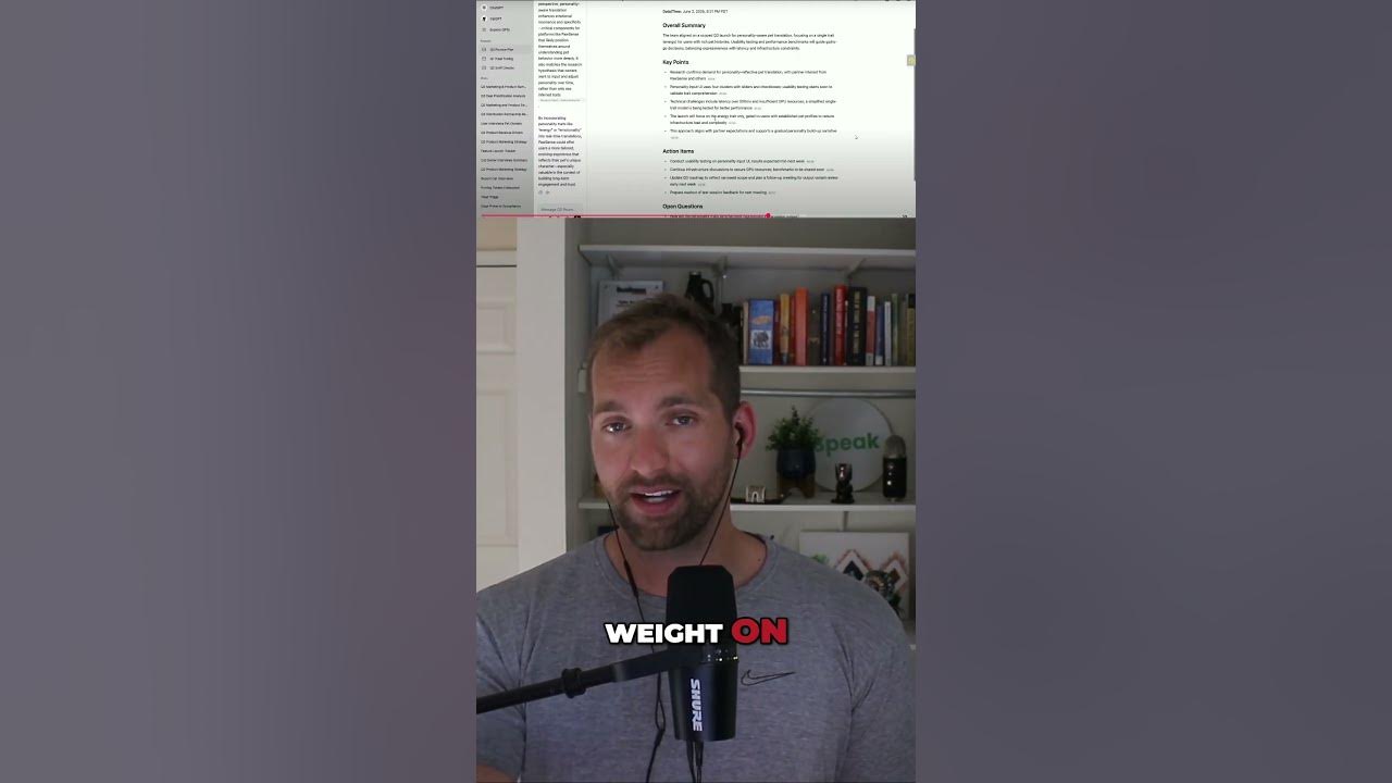 tylersbryden's tweet card. Beyond Summary: Deeper Insights & Timestamps ⏰