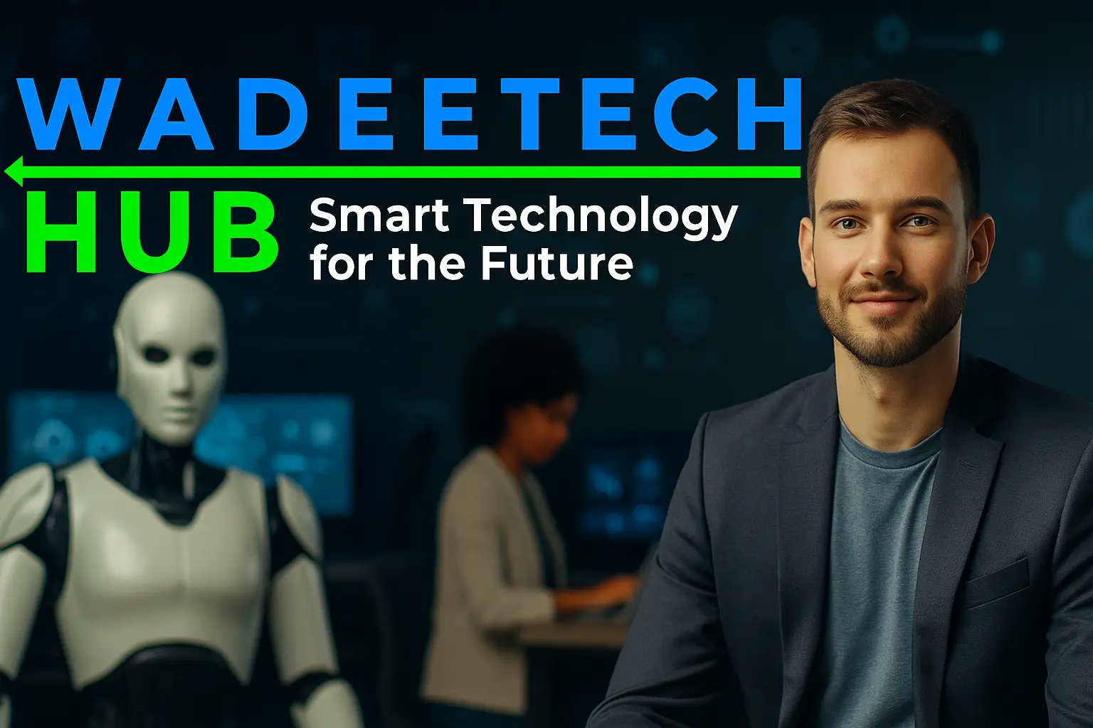 wadeetech_hub's tweet card. WadeeTech HUB: is your go-to source for insights on AI, Fintech, Business Tech, Sustainable Tech, Advanced Tech, and EdTech.