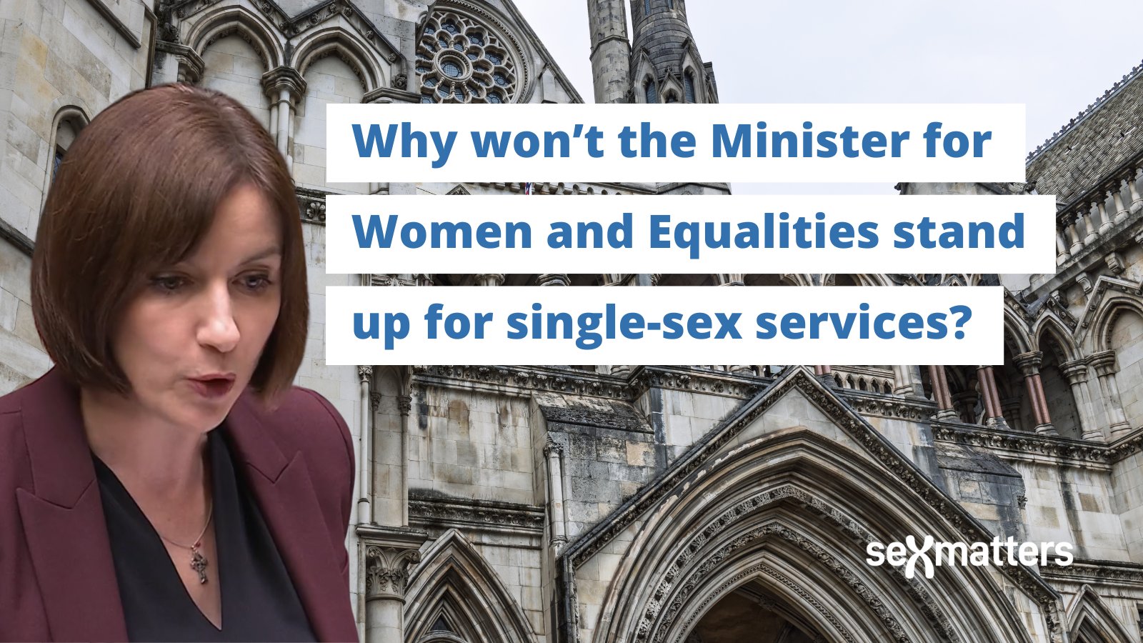 SexMattersOrg's tweet card. On 12th November 2025 the Prime Minister responded to a question in Parliament about the For Women Scotland case, saying that “the Supreme Court ruling