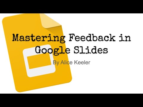 alicekeeler's tweet card. Create Custom Feedback Slides