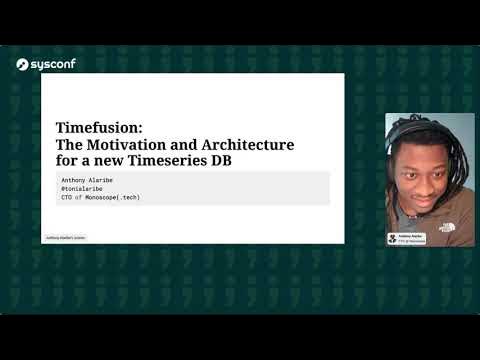 tonialaribe's tweet card. Timefusion: Exploring the Motivation & Architecture for a Specialis...