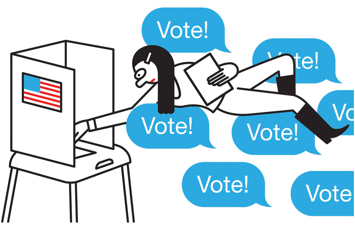 GerryMoran's tweet card. In the midterm elections, a word combining activism and text-messaging signaled the latest technology shift in politics