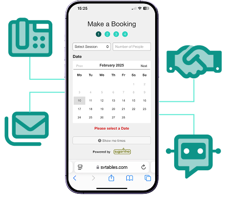 sugarvine's tweet card. Book a demo of our table booking system and see how it can help your restaurant or bar save time and money while increasing bookings.