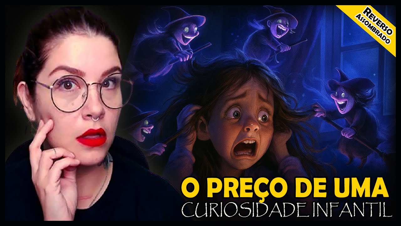 AssombradoBlog's tweet card. O PREÇO DE UMA CURIOSIDADE INFANTIL - As Bruxinhas vieram Cobrar a...