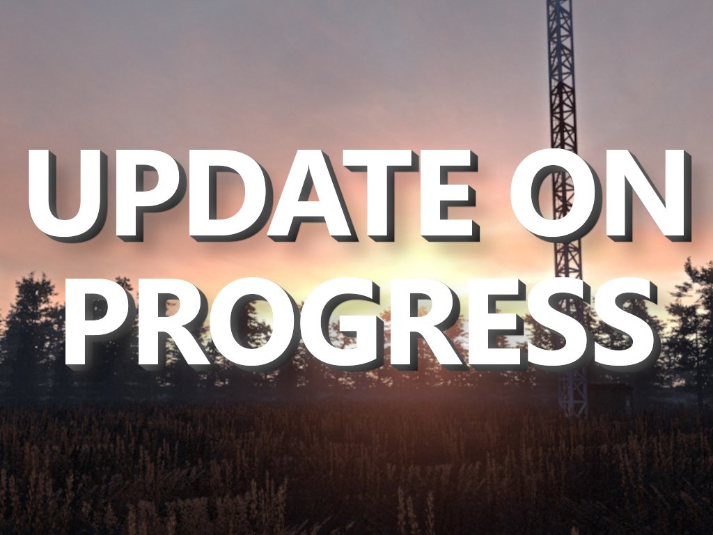 ModDB's tweet card. Here are some new screenshots of the mod after six months (INCLUDING MINITRAINS)!