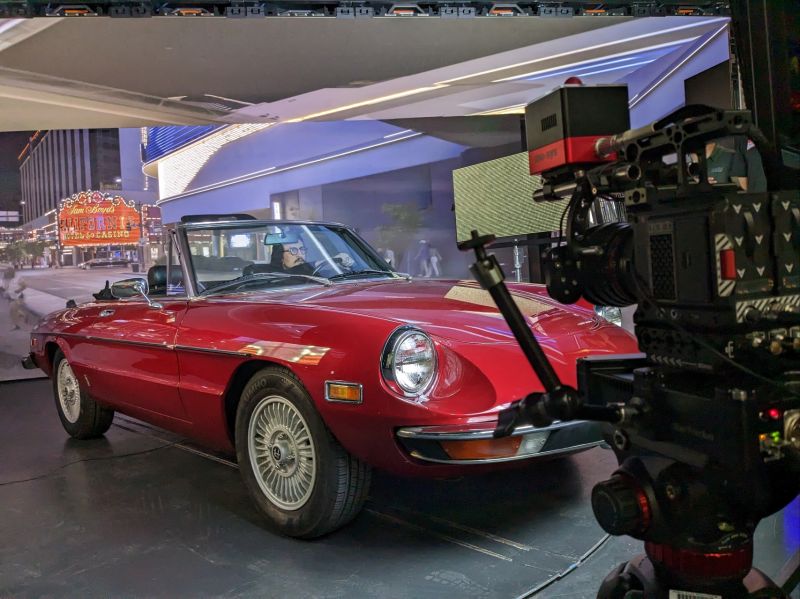 gochyafx's tweet card. Hoping for a fun day at #CineGear today! Got to check out the #MagicBox #virtualproduction truck @KinoFlo pre-CineGear event yesterday. Happy to share the day with some of my AJA Video Systems...