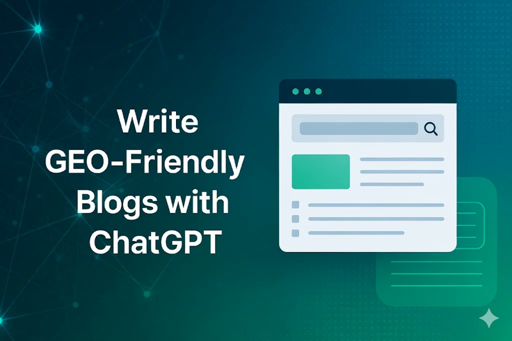 Danny_Shanghai's tweet card. Discover how to use ChatGPT writing to create GEO-friendly blogs, covering topic selection, keyword optimization, and content creation.