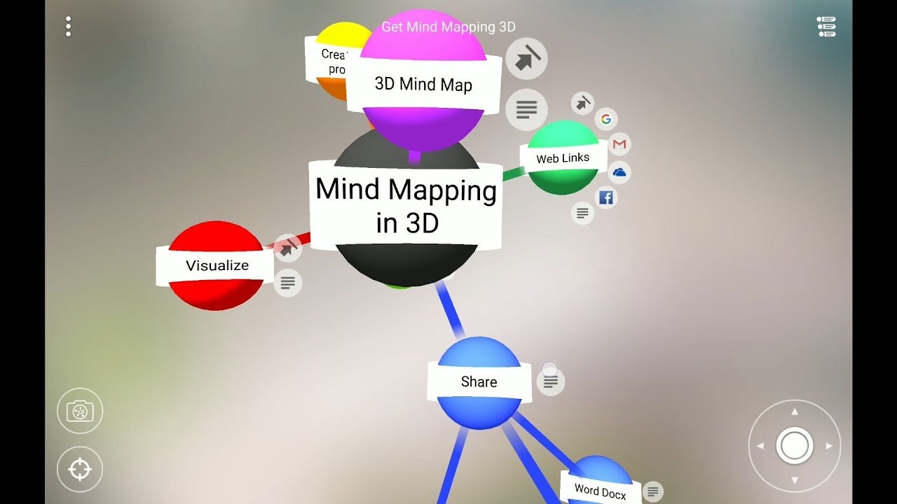 emanuelvila's tweet card. Introducing Mind Mapping 3D