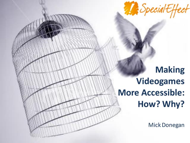 ITAGConf's tweet card. Making Videogames More Accessible: How? Why? Mick Donegan