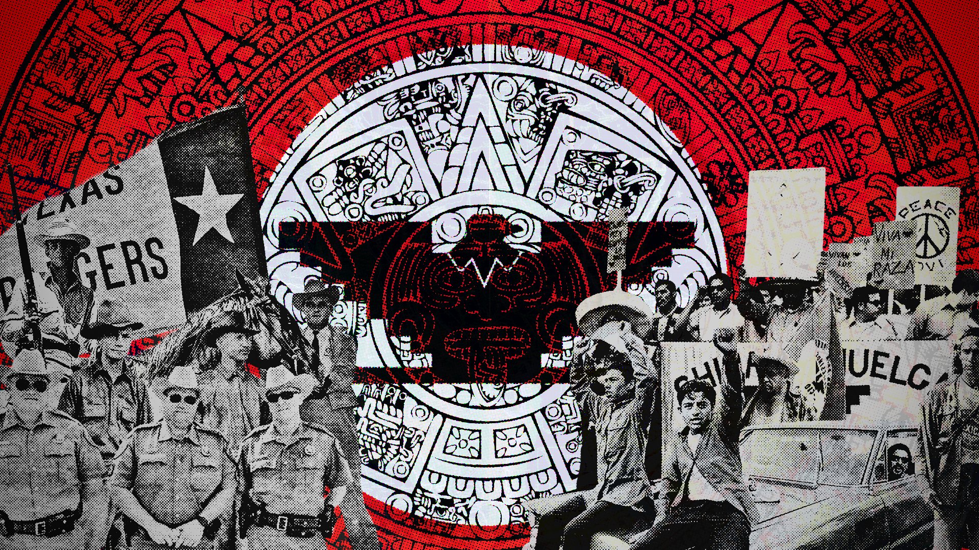 scalawagmag's tweet card. Political prisoner, Xinachtli, writes about the settler colonial history of Texas Rangers, political dissent, and the rise of US fascism.