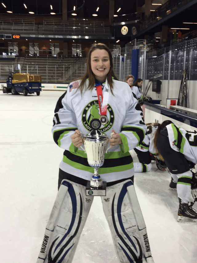 briannagoalie's tweet card.   NWHL, I would ask that you remember the name Brianna Williams – just give her a few years, and she is going to be right there with you. While the Buffalo Beauts and the Boston Pride ar…