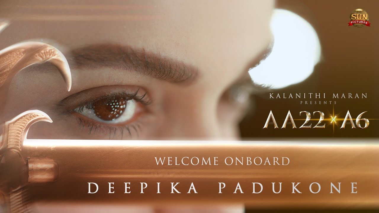 Atlee_dir's tweet card. Welcome on board Deepika Padukone | The Faces of #AA22xA6 | Allu...