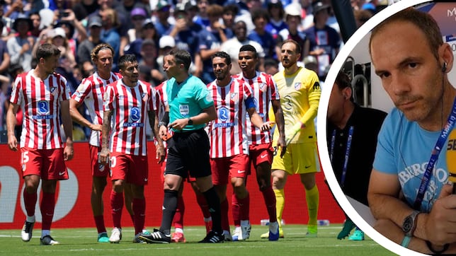 diarioas's tweet card. El periodista Antonio Romero deja una frase contundente en pleno Mundial de Clubes. Una comparación directa entre el desastre colchonero ante el PSG y la pr