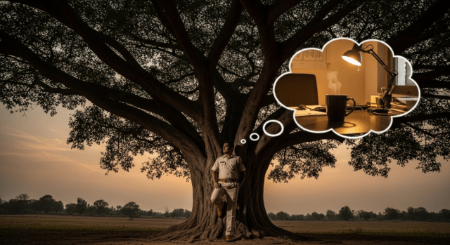 MindRustic's tweet card. A burnt cup of coffee, a corpse beneath a banyan tree, and a scent from the past — PI Arjun Rao follows the bitter trail of a killer brewing vengeance across generations.