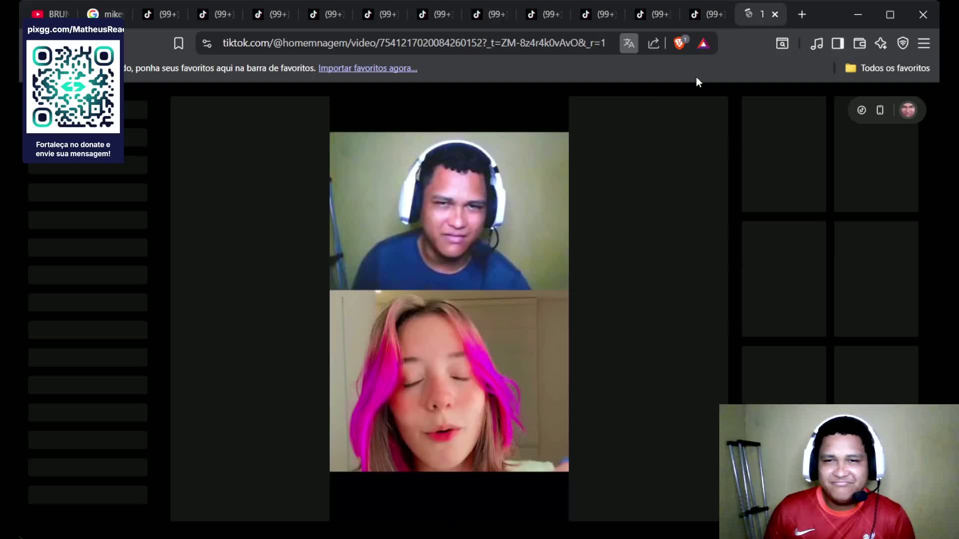 matheusreact0's tweet card. matheusreact0 - Essas distorções estão ficando fora de controle...