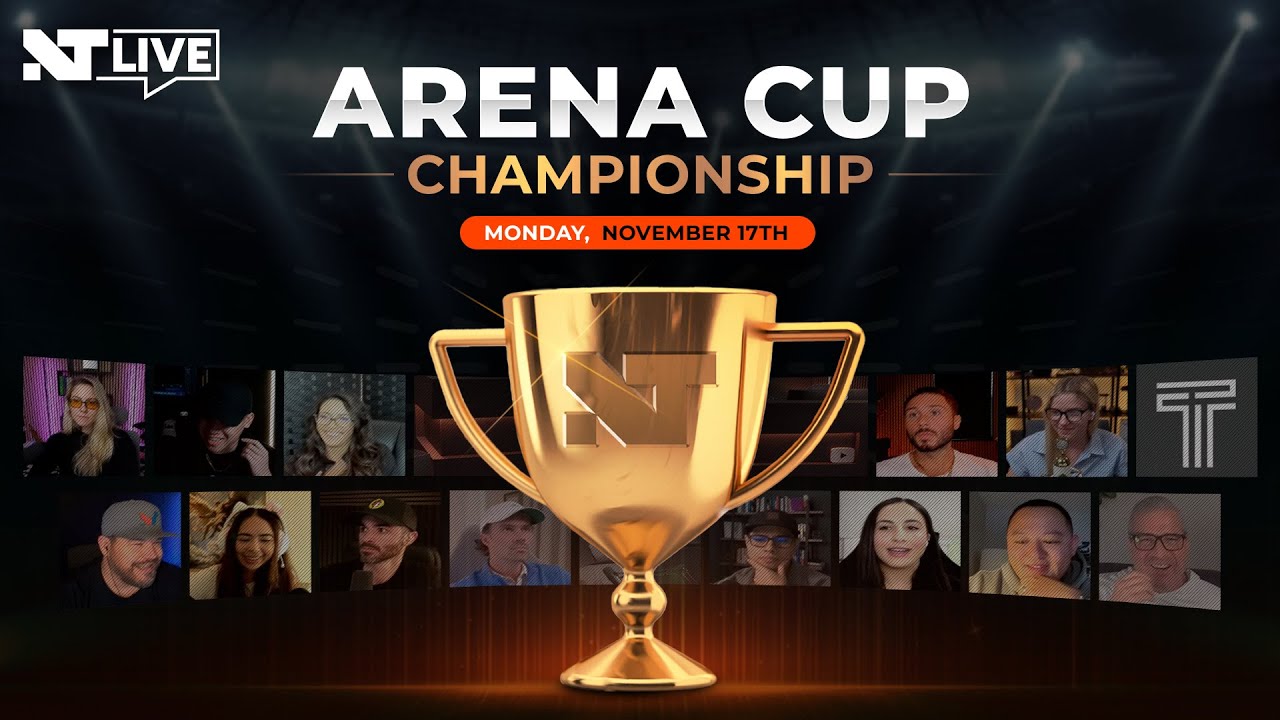 AnthonyCrudele's tweet card. NinjaTrader Live | ARENA CUP FINAL CHAMPIONSHIP (11/17/25)