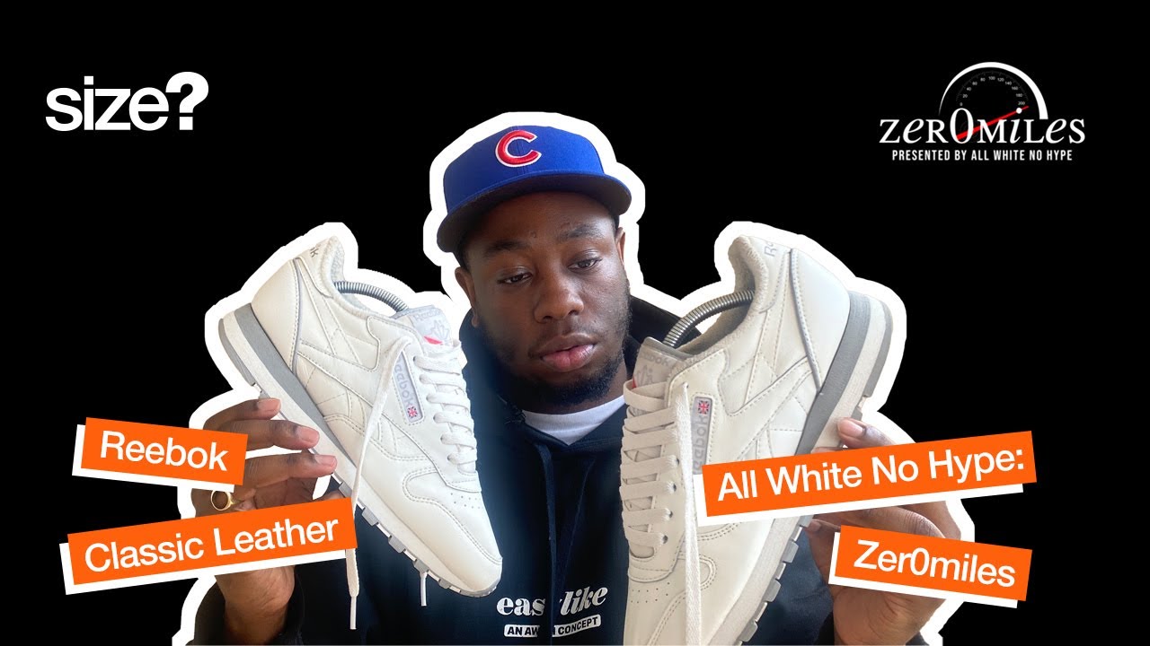 CS_VISUALS's tweet card. All White No Hype - Zer0miles Wear Test of the Reebok Classic Leather