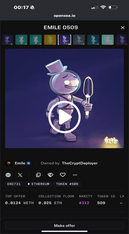 ChubbyAnalog's tweet card. Video generated by Grok.