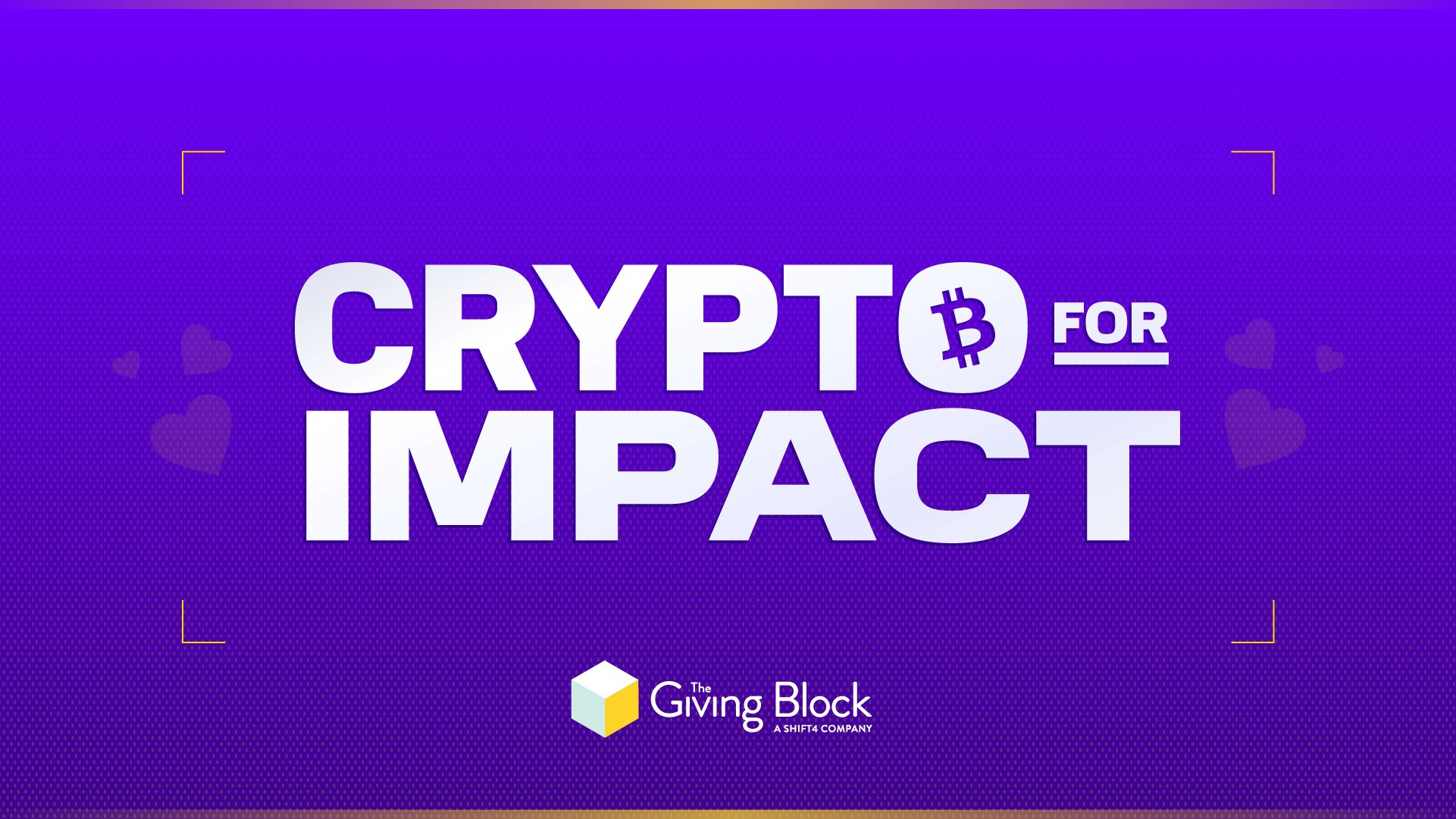 TheGivingBlock's tweet card. Join Crypto for Impact to help raise $300M in crypto donations for nonprofits worldwide. Make a difference through Crypto Philanthropy today.
