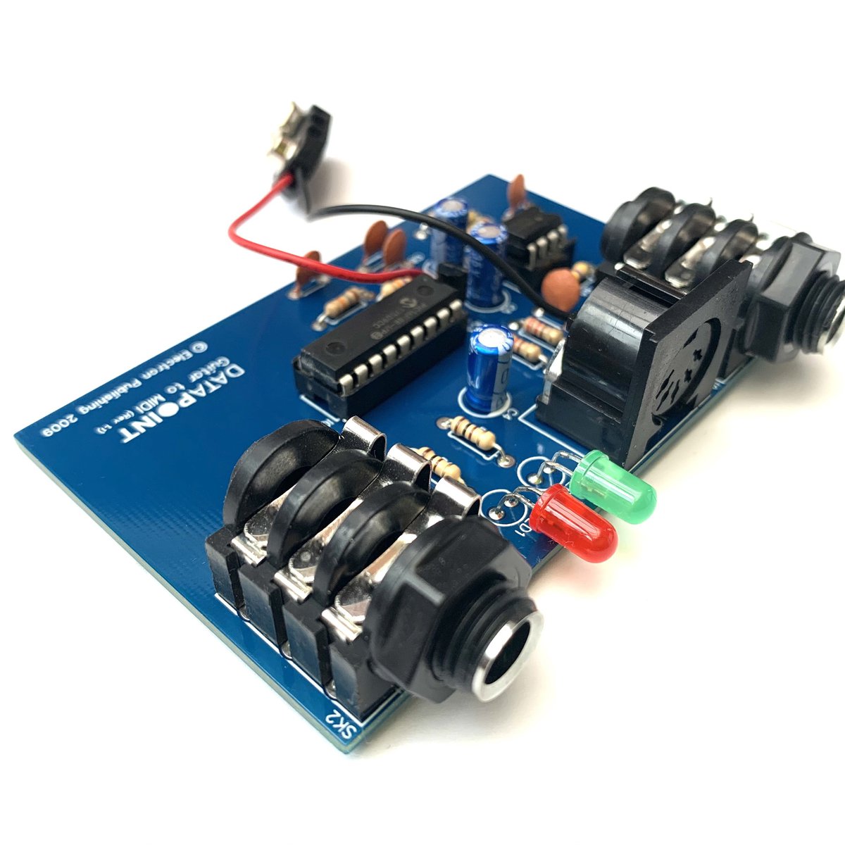 data_point_ltd's tweet card. Monophonic Guitar to MIDI Converter