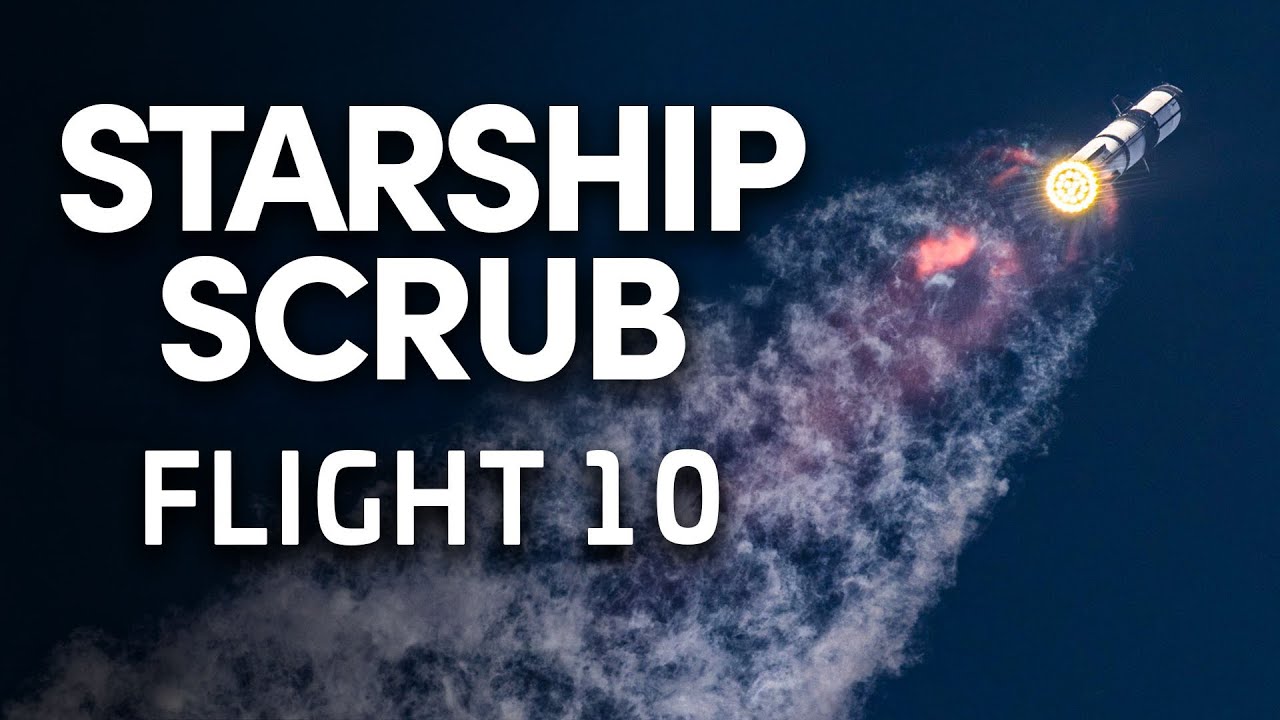 DJSnM's tweet card. [SCRUB] SpaceX Starship Flight 10