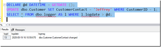 dschelte's tweet card. I had someone ask me about using triggers to detect changes in their tables. As I explained a few things, I thought this would make a nice series, so I’ve written a few posts on triggers that can b…