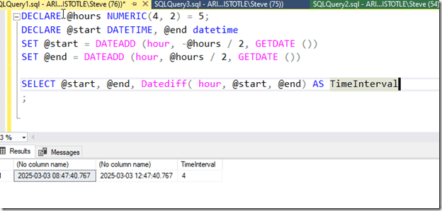 dschelte's tweet card. This was an interesting thing I saw in a Question of the Day submission. I hadn’t thought about the issue, but apparently DATEADD truncates values rather than rounding them. I’m not sure why that i…