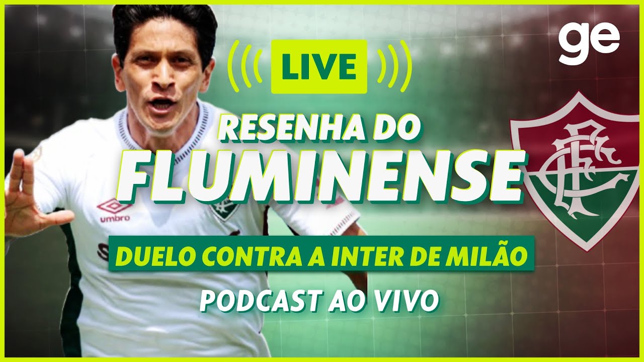 ge_flu's tweet card. AO VIVO! GE FLUMINENSE ANALISA DUELO CONTRA A INTER NA COPA DO MUNDO...