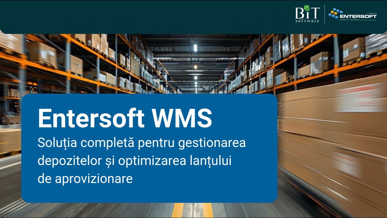 BITSoftware's tweet card. Entersoft WMS. Soluția completă pentru gestionare depozite și...