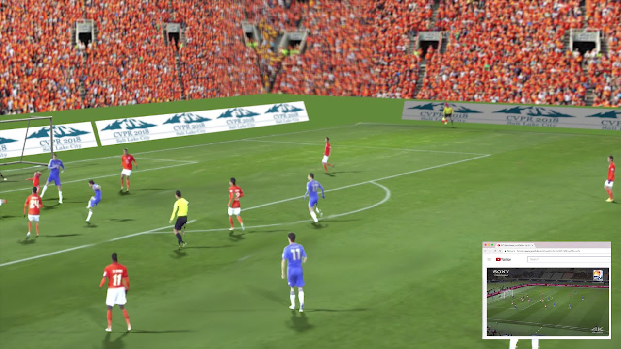 ImmersiveTechIT's tweet card. Soccer On Your Tabletop