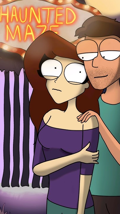 The__RedDot's tweet card. I’m not a fan of haunted mazes but my husband has back…most of time....