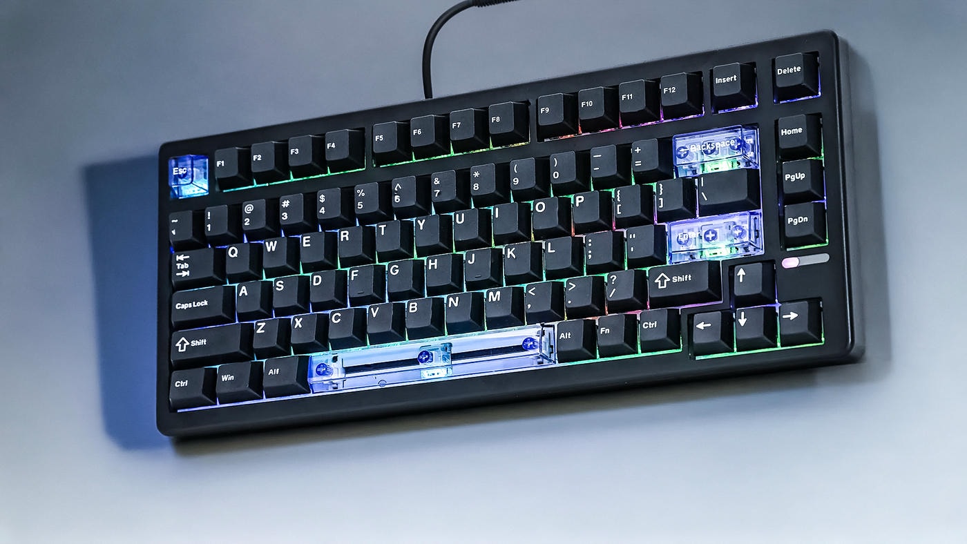 TechAcuteCom's tweet card. Let's address the most critical point upfront: the Epomaker HE80 is a wired-only keyboard. In a market saturated with tri-mode wireless...