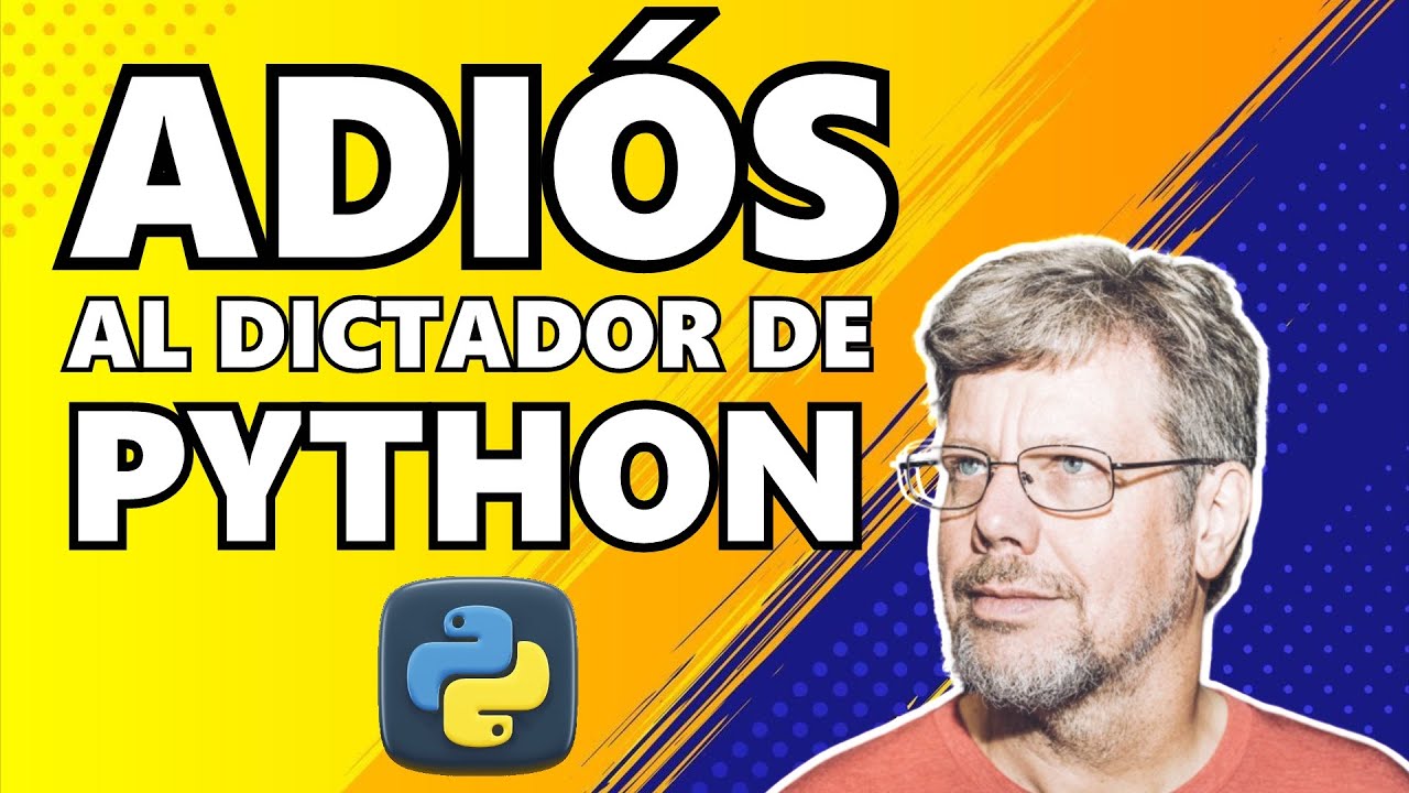 TheDojoMX's tweet card. ADIÓS al dictador de PYTHON