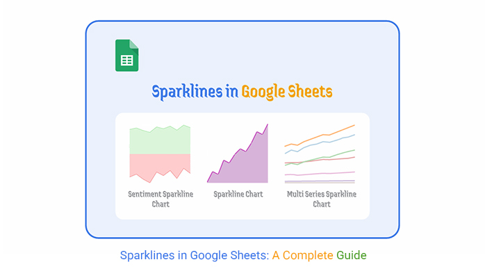 ChartExpo_'s tweet card. Sparklines in Google Sheets offer quick, cell-based visual trends that make data analysis faster and clearer without taking up extra space.