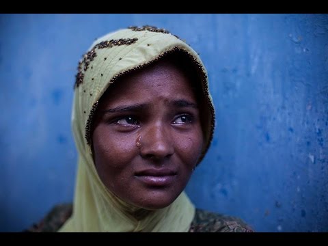 Refugees's tweet card. Indonesia: Rohingya Saved At Sea