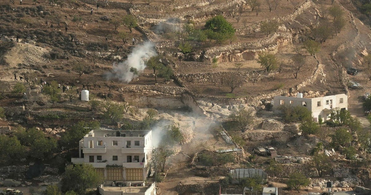 haaretzcom's tweet card. In Umm al-Butm, Settlers Set Fire to a Building and Vehicles and Assaulted Palestinian Women in Their Homes. In Jab'a, Settlers Also Set Fire to Three Homes, Vehicles, and a Caravan. 'A Disaster, a...