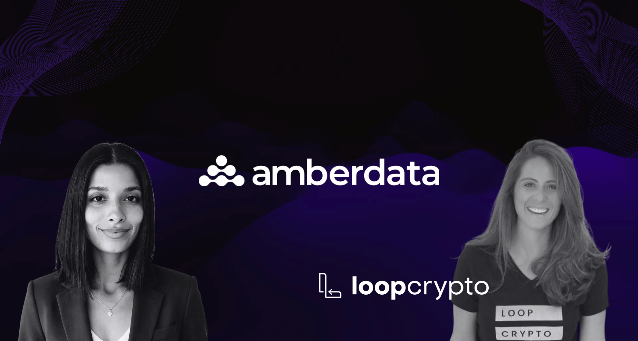 loopcrypto_xyz's tweet card. Loop Crypto CEO Eleni Steinman discusses making stablecoin autopay as seamless as credit cards, exploring recurring billing challenges and opportunities on the Amberdata Podcast.