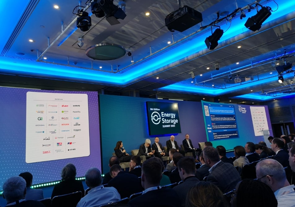 MSPTechLtd's tweet card. Energy Storage Summit kicked off today with keynote speakers from Alexa Capital, Wärtsilä, ENGIE, EDF, Sungrow Europe and Eirgrid.